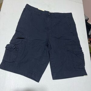 Men's Black Cargo Shorts